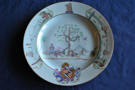 Armorial plate