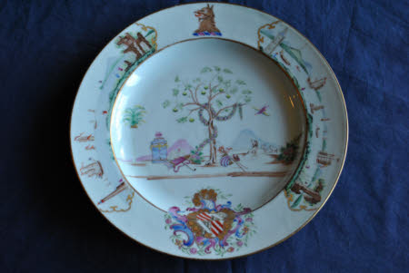 Armorial plate