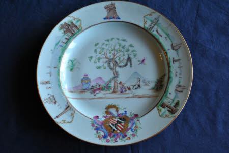 Armorial plate