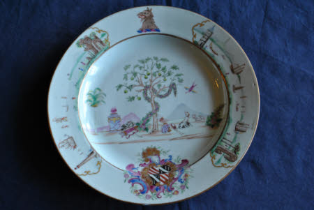 Armorial plate
