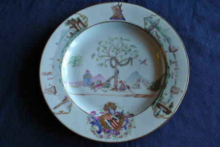 Armorial plate