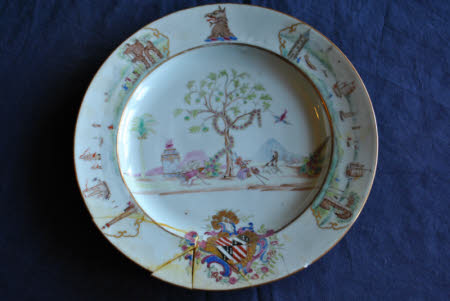 Armorial plate