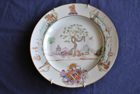 Armorial plate