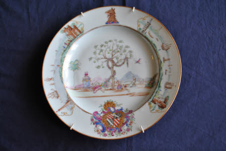 Armorial plate