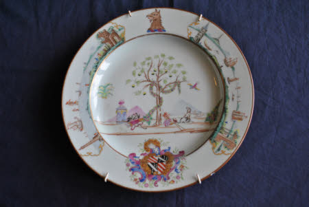 Armorial plate