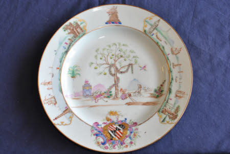Armorial plate