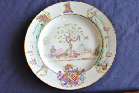 Armorial plate
