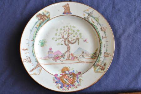Armorial plate