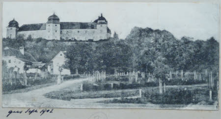 The castle at Gács - September 1902