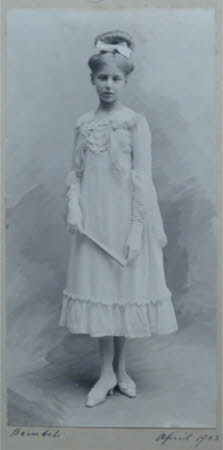 Edith Teresa Hulton, later Lady Berwick (1890-1972), possibly at the Palazzo Contarini del Zaffo, ...