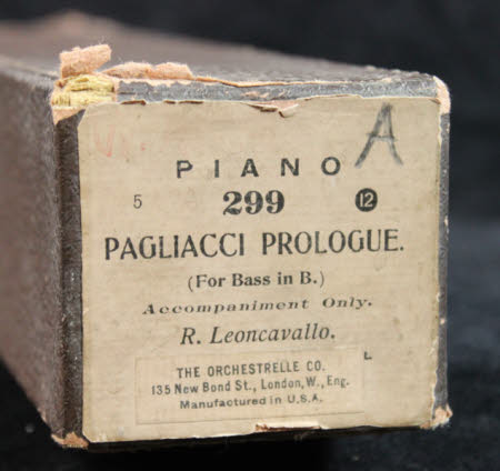 Piano Pagliacci Prologue