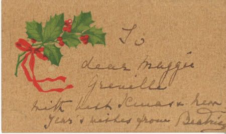 A Christmas Gift Card from Princess Beatrice