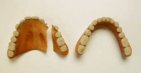 False teeth