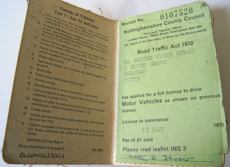 Driving licence