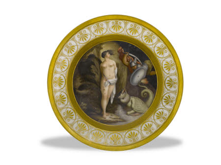 Perseus rescuing Andromeda from the Monster, Cetus