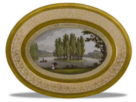 Oval dish