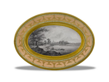 Oval dish