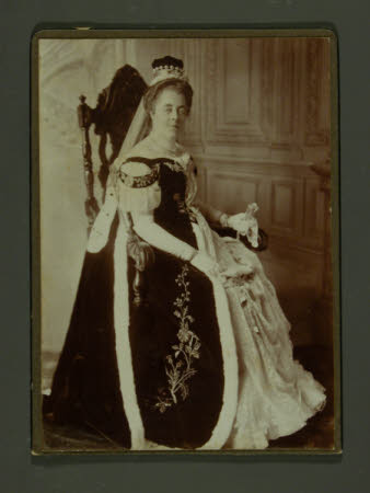 Mary Dickinson, Viscountess Clifden (1853-1921) in ceremonial robes