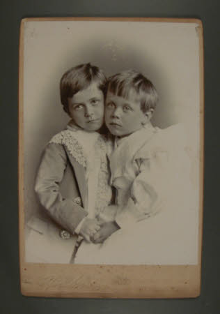 The Hon. Cecil Edward Agar-Robartes (1892-1939) with his brother The Hon. Alexander George ...