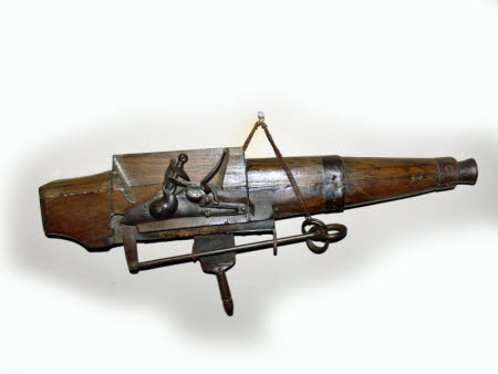 Spring gun
