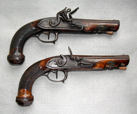 Flintlock pistol