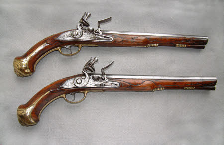 Flintlock pistol