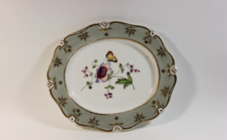 Oval plate