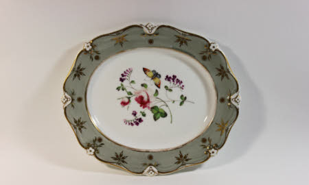 Oval plate