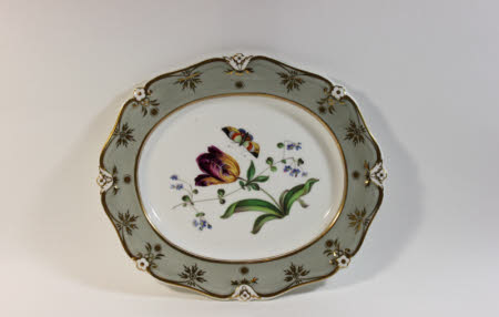 Oval plate