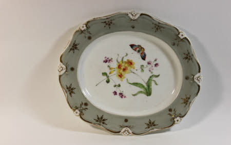 Oval plate