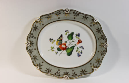 Oval plate