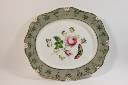 Oval plate