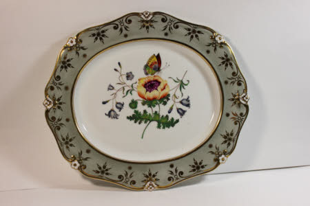 Oval plate
