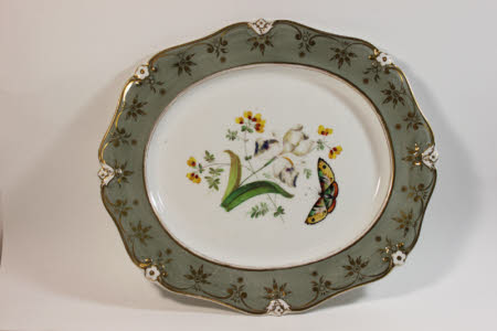Oval plate