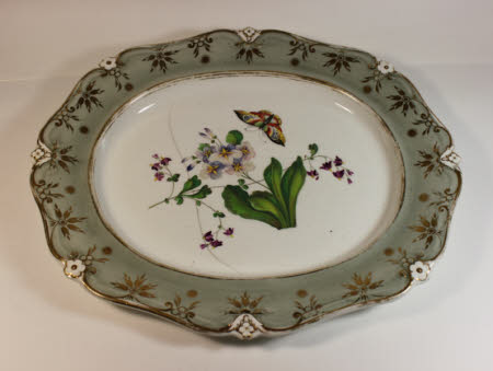 Oval plate