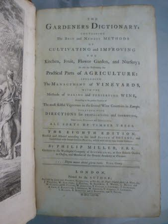The gardeners dictionary: . containing the best and newest methods of cultivating and improving the ...