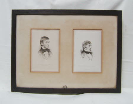 Thomas Carlyle (1795-1881) and Ralph Waldo Emerson (1803-1882)