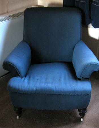 Upholstered armchair