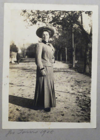 Gioconda Mary Hulton (1887-1940) in Tarvis, Austria,1908
