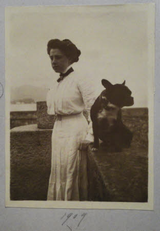 Gioconda Mary Hulton (1887-1940) at Stresa - July 1909