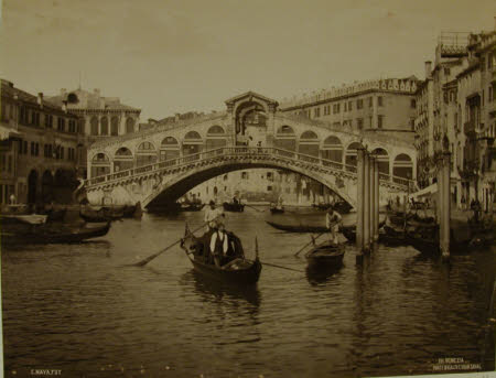 The Rialto Bridge, Grand Canal, Venice