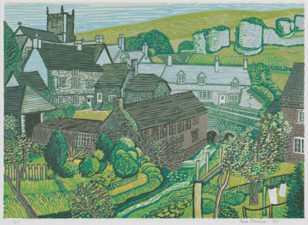 Corfe Village and Castle, Dorset