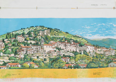 Montbrun les Bains, Drome, France