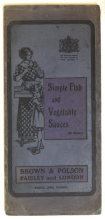 Recipe booklet