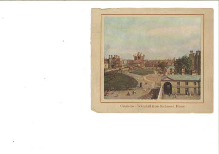 Whitehall from Richmond House by Canaletto