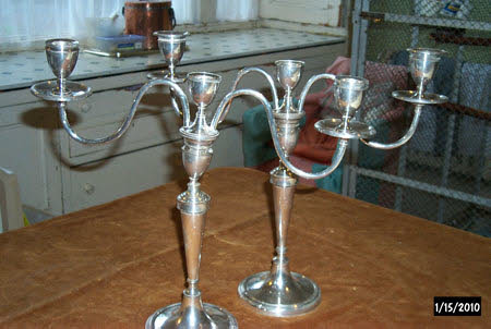 Candlestick base