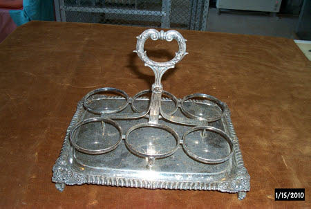 Cruet frame