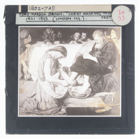 Ford Madox Brown. Christ & Peter 1852-7AD