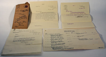 Envelope with contents