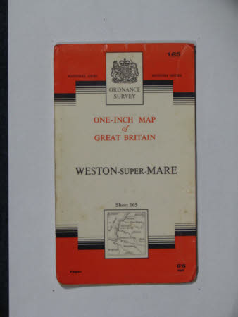 Map of Weston-super-Mare, Somerset: sheet 165.